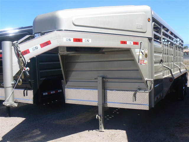 2019 GR 6'8"x20' GN Stock Trailer