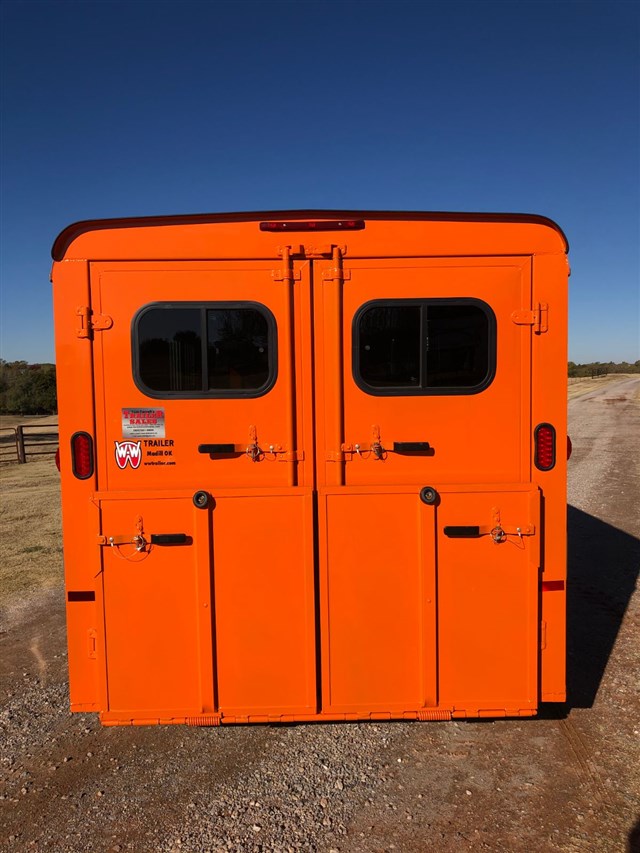 2019 WW ALL AROUND PIG/GOAT TRAILER 16'X6'8"X6' W/6 PENS