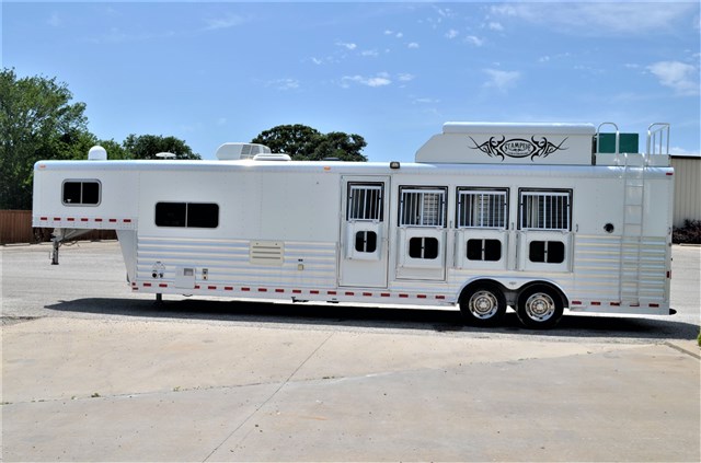 2015 Elite 4 Horse LQ 12' Short Wall