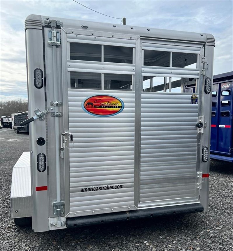 2023 Sundowner stockman express 16' bumper pull stock trailer