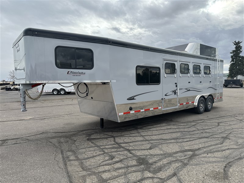 2024 Trails West 4 Horse Classic Warmblood Height  8' Wide