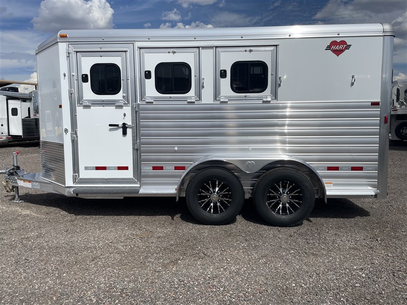 2023 Hart 3 Horse Bumper Pull 