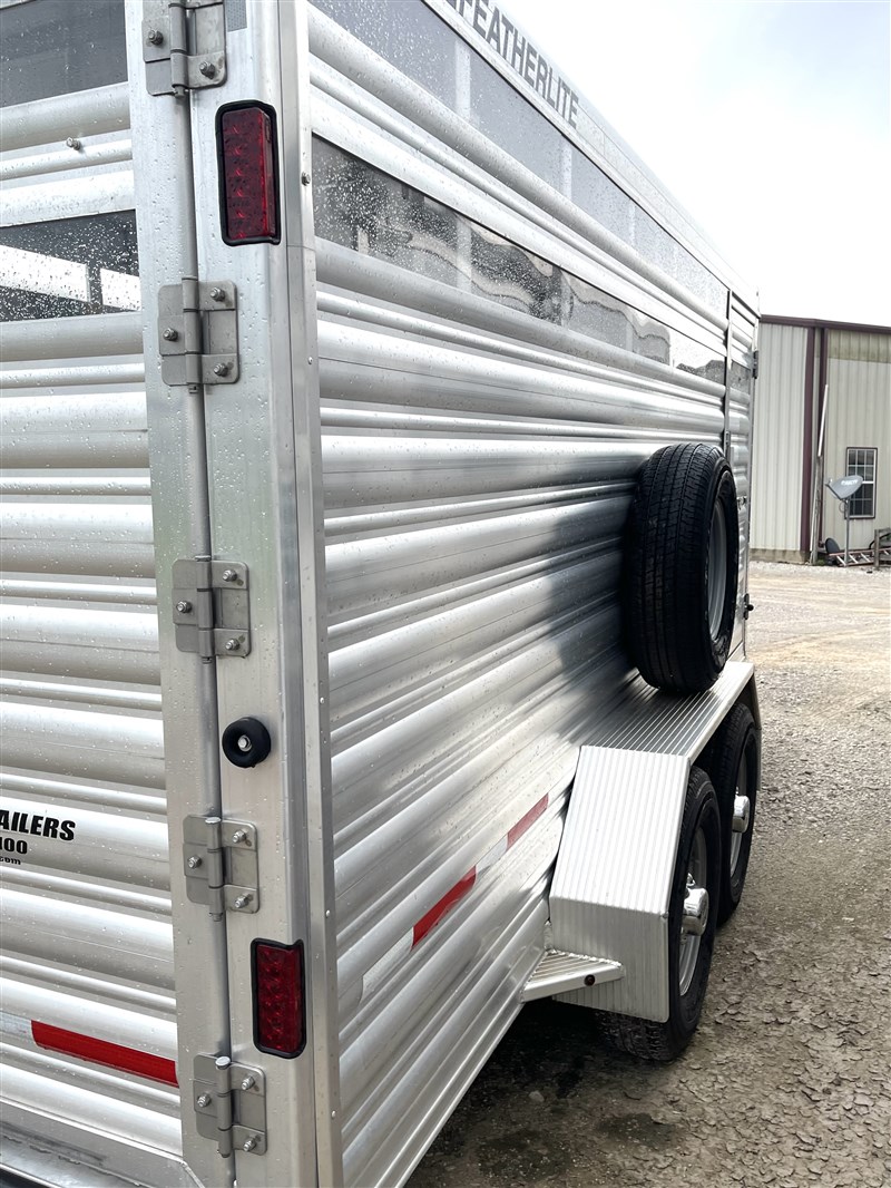 2021 Featherlite 16' stock, 5200# axles, mats -on the lot now