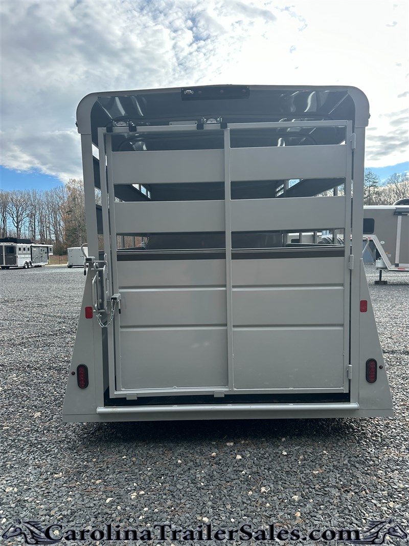 2025 Valley stock bumper pull trailer, 7'6" tall, mats