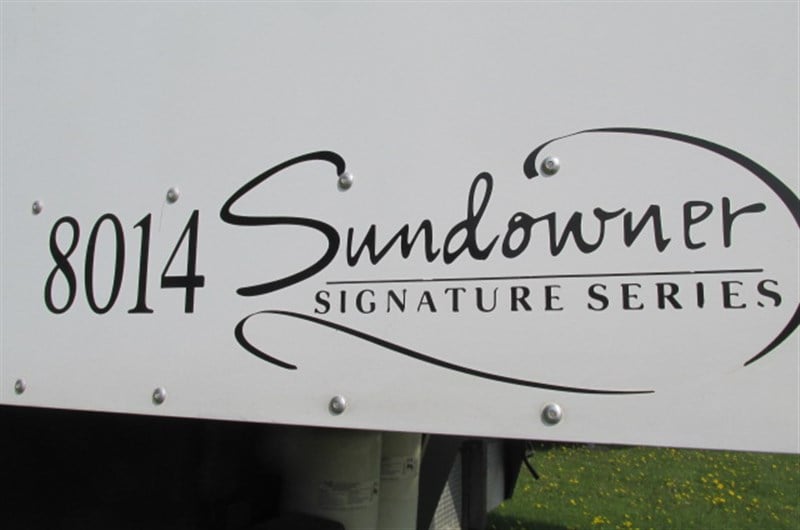 2008 Sundowner signature 8014