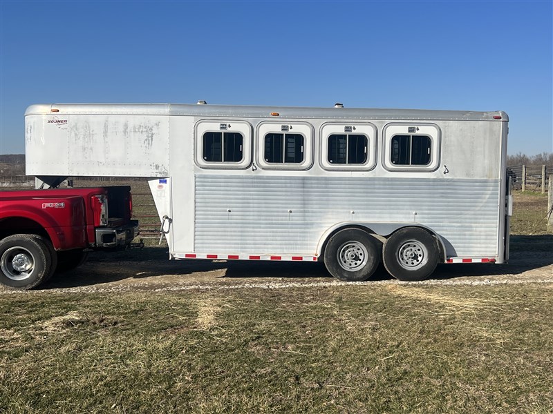 1999 Sooner 2 box trailer