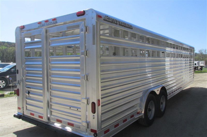 2025 Elite *sale $42,900 -stock 8x30, 2 gates, 8k axles