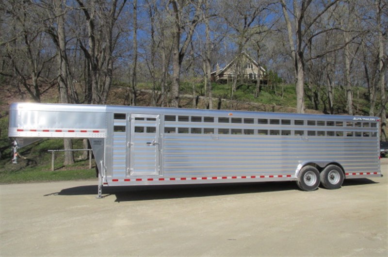 2025 Elite *sale $42,900 -stock 8x30, 2 gates, 8k axles