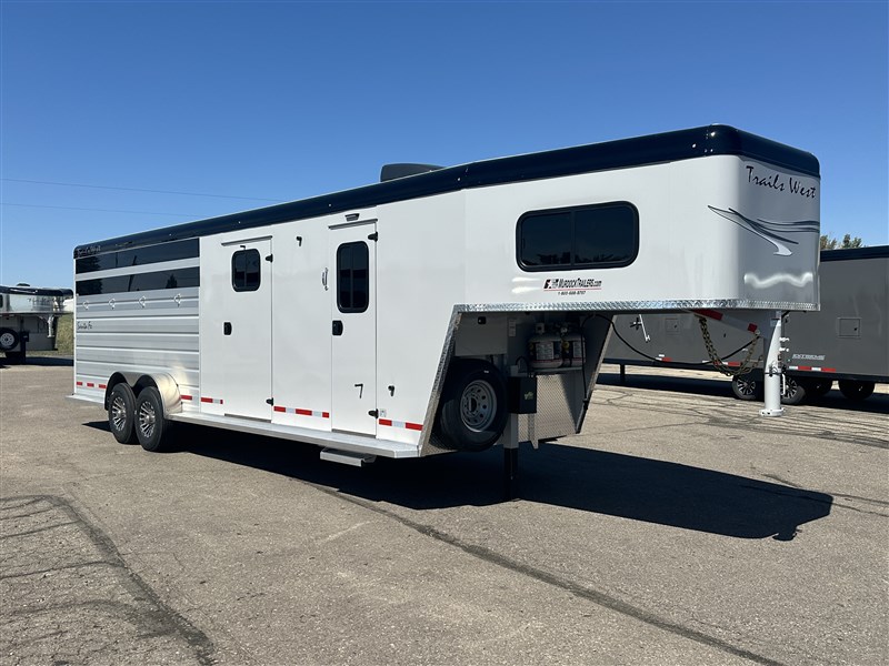 2025 Trails West 4 Horse Santa Fe Weekender 7x7 LQ  7'6'' tall 