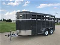 2026 Stock horse Corn Pro Trailers 6'x16'x6'6" Livestock