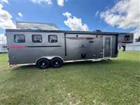 2022 3 horse Bison  2022 Bison Ranger 3H 11 LQ w/Slide & Hay Rack Hor