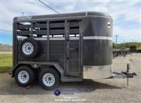 2025 Stock horse Corn Pro Trailers 12' Stock BP