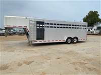 2016 Stock horse Frontier 24' Stock w/(3) 8' Box Stalls