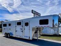 2026 2 + 1 horse Cimarron 2+1 (3 horse) Straightload Gooseneck Trailer