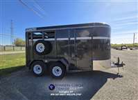 2026 2 horse Corn Pro Trailers 14' 2H Slant BP