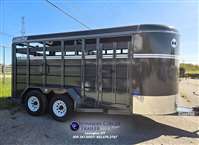 2026 Stock horse Corn Pro Trailers 16' Stock BP