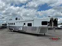 2024 5 horse Bloomer 5H, 21'9"SW, Outlaw Conversion LQ with Dual Slide 