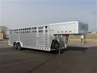 2026 Stock horse 4 Star 24' Stock DELUXE 8 Wide, 8k axles 