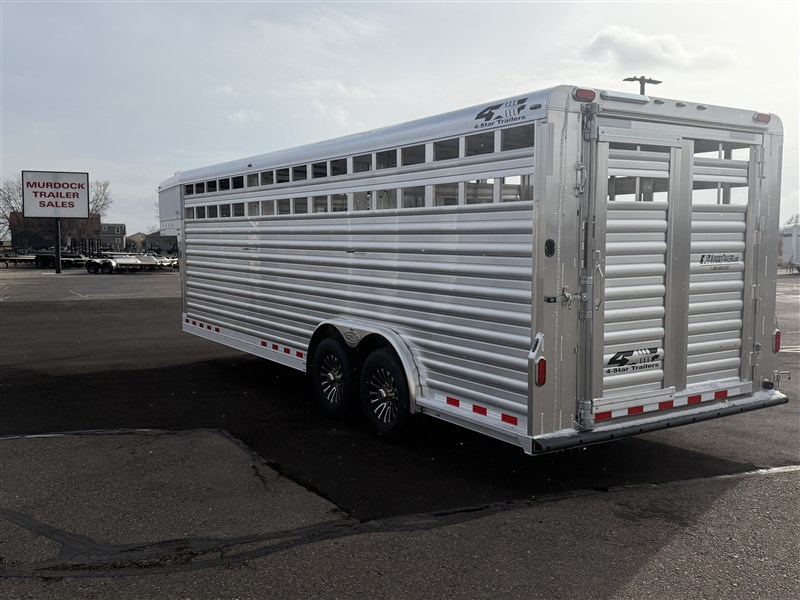 2026 4-star 24' stock deluxe 8 wide, 8k axles