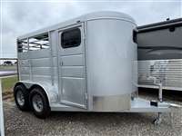 2026 2 horse Calico 2H Slant BP,13', 7'tall, SPARE, Plexitrac,ON ORDER