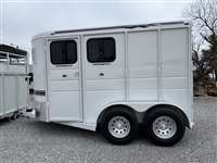 2026 2 horse Calico 2HBP,14'L,7'tall,Drops,LotsOfOptions,MAGS,ON ORDER