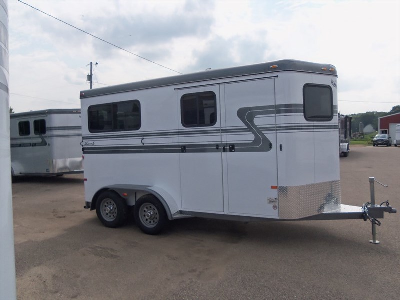 2025 Hawk 2 horse strtld - rear doors