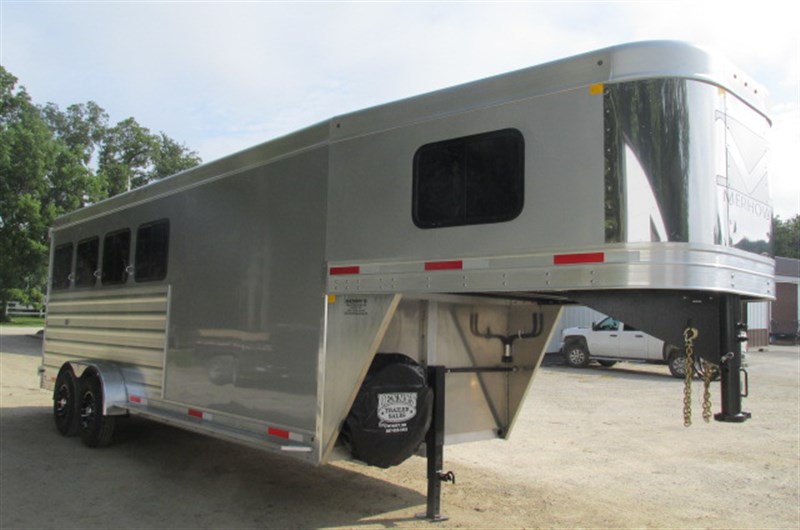 2026 Merhow - expo sale!! 4 horse slant -- aluminum wheels