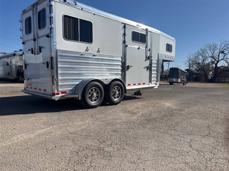 2022 4 Star 16 X 6'8" x 8.0 Straight Load 2 Horse (mini 2+1)