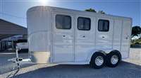 2026 3 horse Calico 3H Slant BPw/drops,S/O racks,7'tall,Sp. ON THE LOT