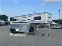 2026 2 horse 4-Star Trailers 2H Slant Load GN