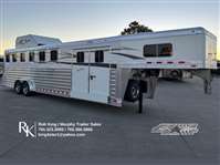 2025 6 horse 4-Star Trailers 6H Slant Super Tack GN