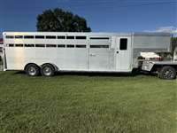 2002 Stock horse Custom-fab 24ft Stock Combo