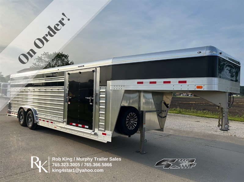 2026 4-Star Trailers 24' Show Cattle GN