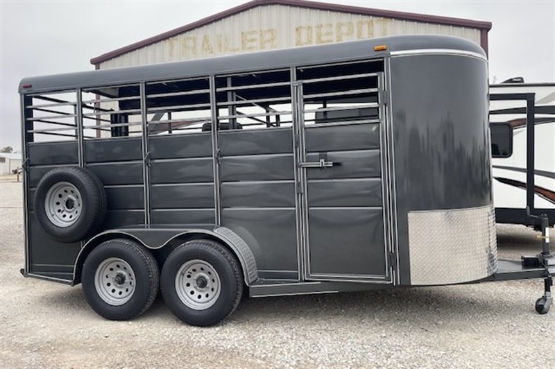 2026 Calico 16' Stock BP, 7'Tall,SPARE,PLEXITRACK "ON LOT NOW"
