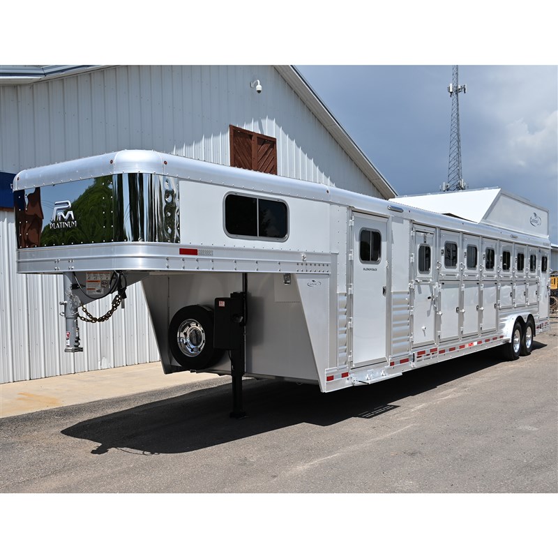 2025 Platinum 7 Horse, Trainers Tack, Rear Load, Pod, 10K Axles