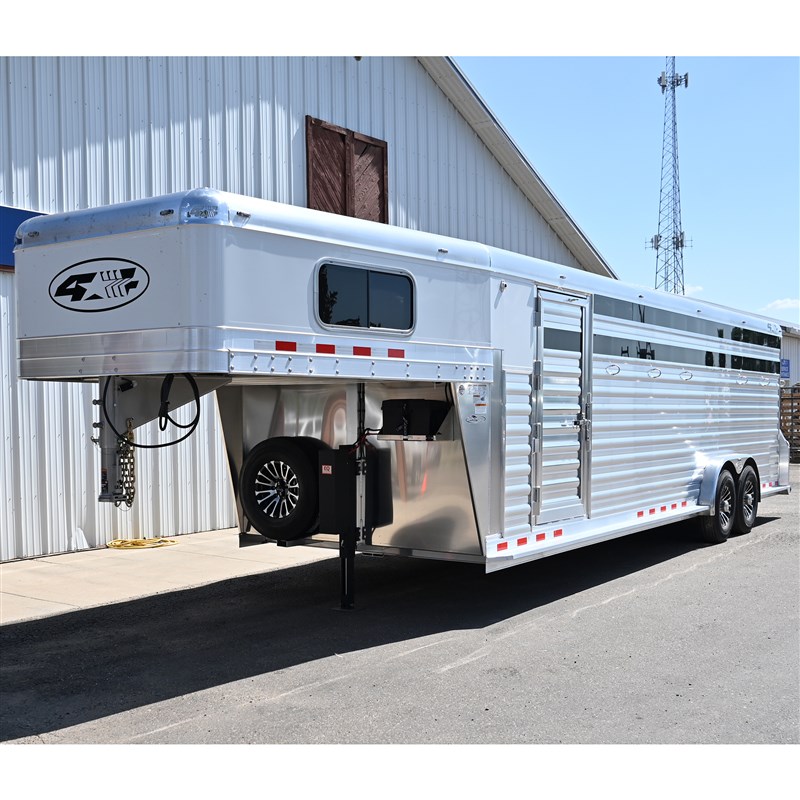 2027 4 Star 6 Horse Stock Combo Horse Trailer 