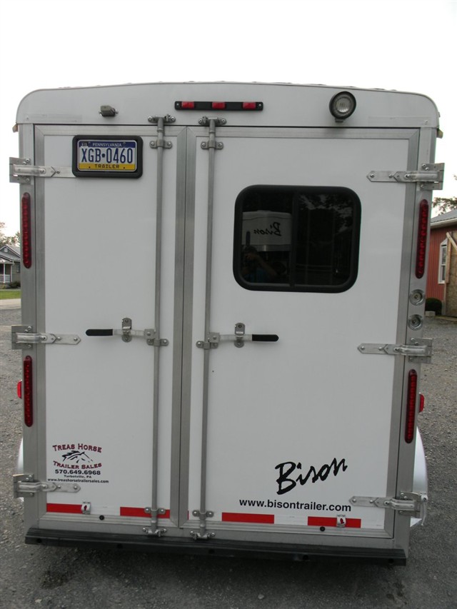 2011 Bison 2 Horse Bumper Pull