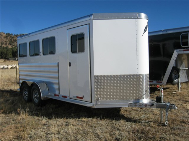 2016 Featherlite 3h Aluminum Bp Horse Trailer (model 9409) - New