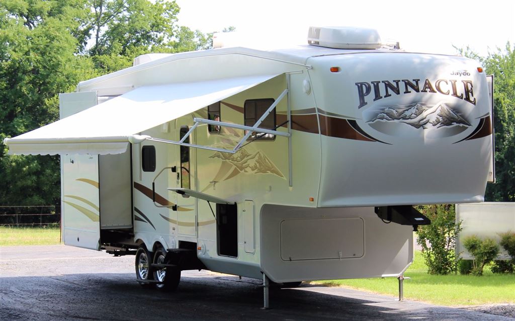 JAYCO PINNACLE 5TH WHEEL 31RLTS W/3 SLIDE OUTS - RV Shopper 5th Wheel Camper With 3 Slide Outs